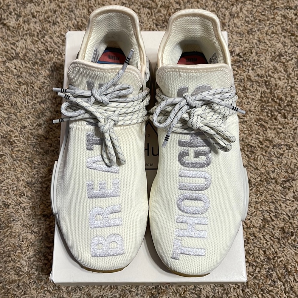 Adidas NMD Hy Trail Pharrell ‘Now Is Her Time Cream White’ Size 7MCondition: New